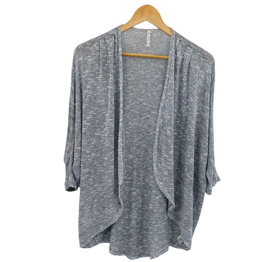 Willow and Clay open gray cardigan lightweight size xsmall